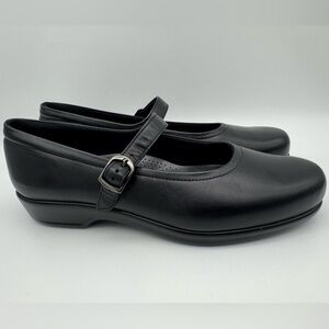 SAS Maria Mary Jane Shoes – Black Leather – Women’s Size 9.5 N – Comfort Shoe